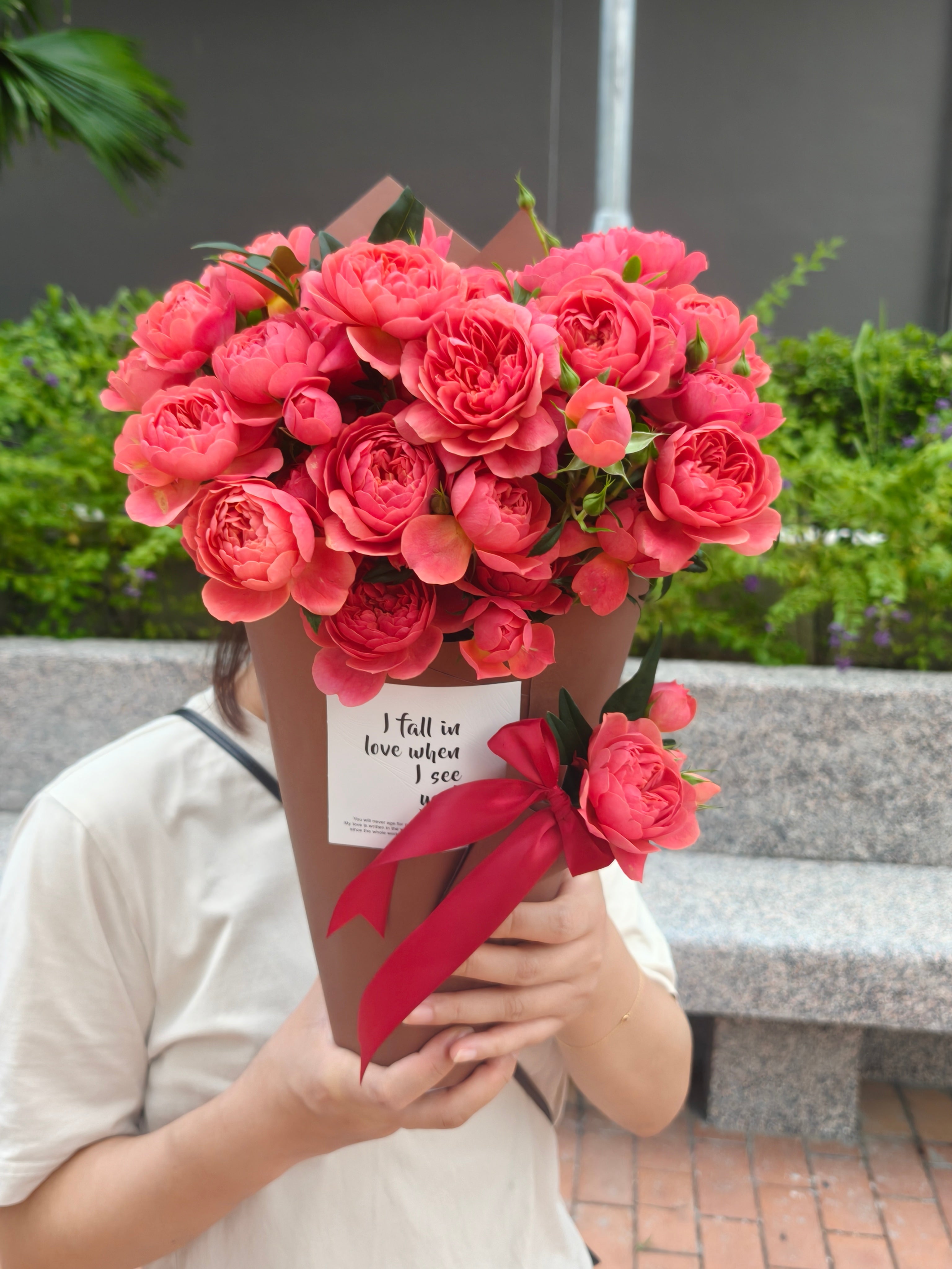 ice-cream cone bouquet