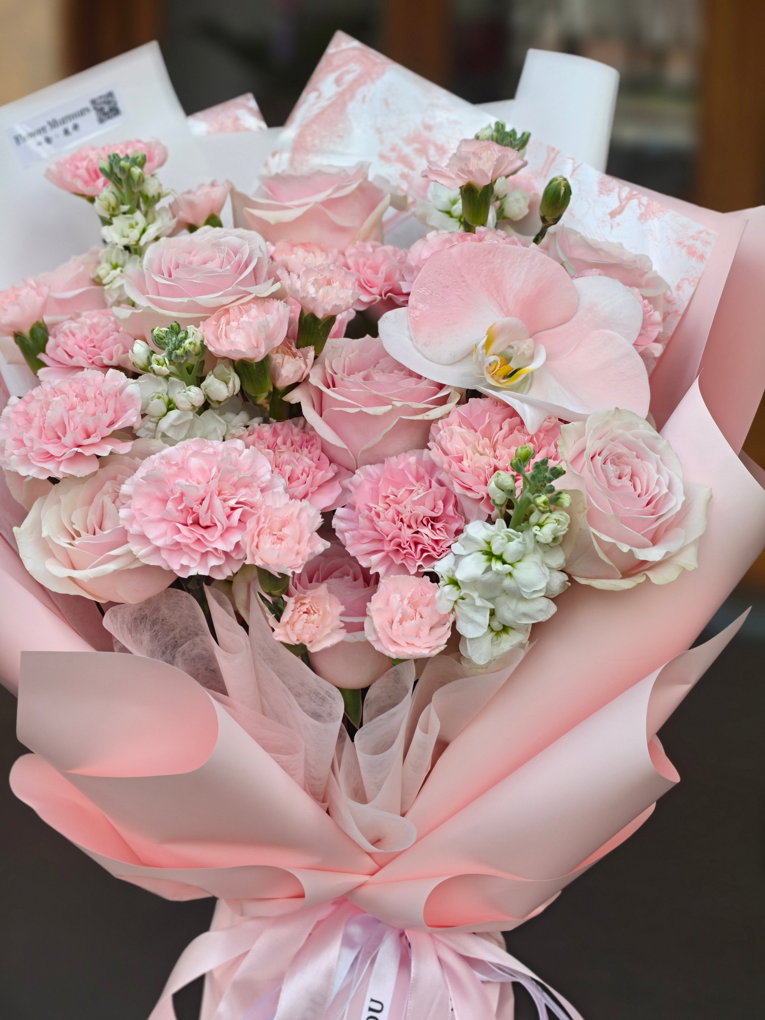 Blush Whisper Bouquet 粉漾花语花束