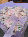 Fairy Kiss Violet Pink Purple Bouquet 仙子之吻紫罗兰粉紫花束